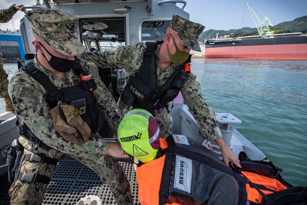 CFAS Harbor Security Boat Inspection