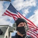 USS Mustin Sailor Stands Lookout Watch