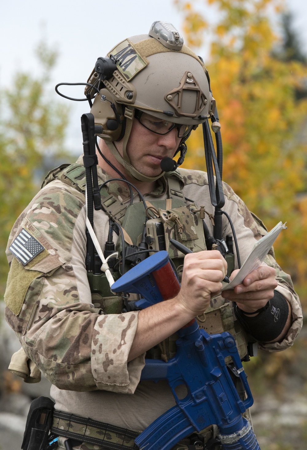 212th Rescue Squadron conducts confined-space rescue training