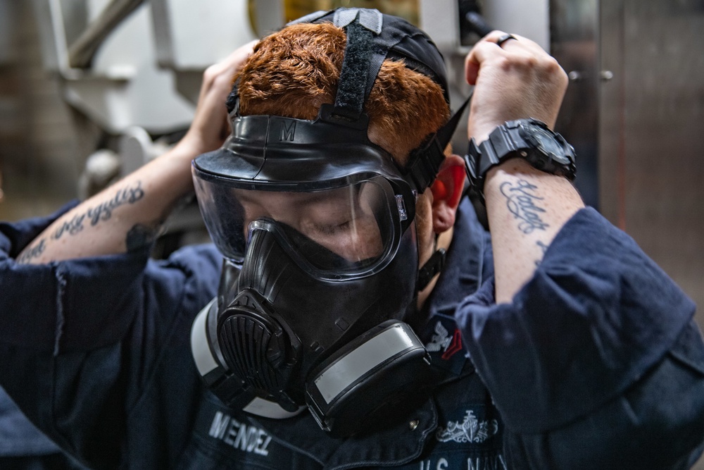 USS O'Kane (DDG 77) Conducts Casualty Training