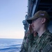 USS Lake Champlain (CG 57) Receives Passing Honors from JMSDF
