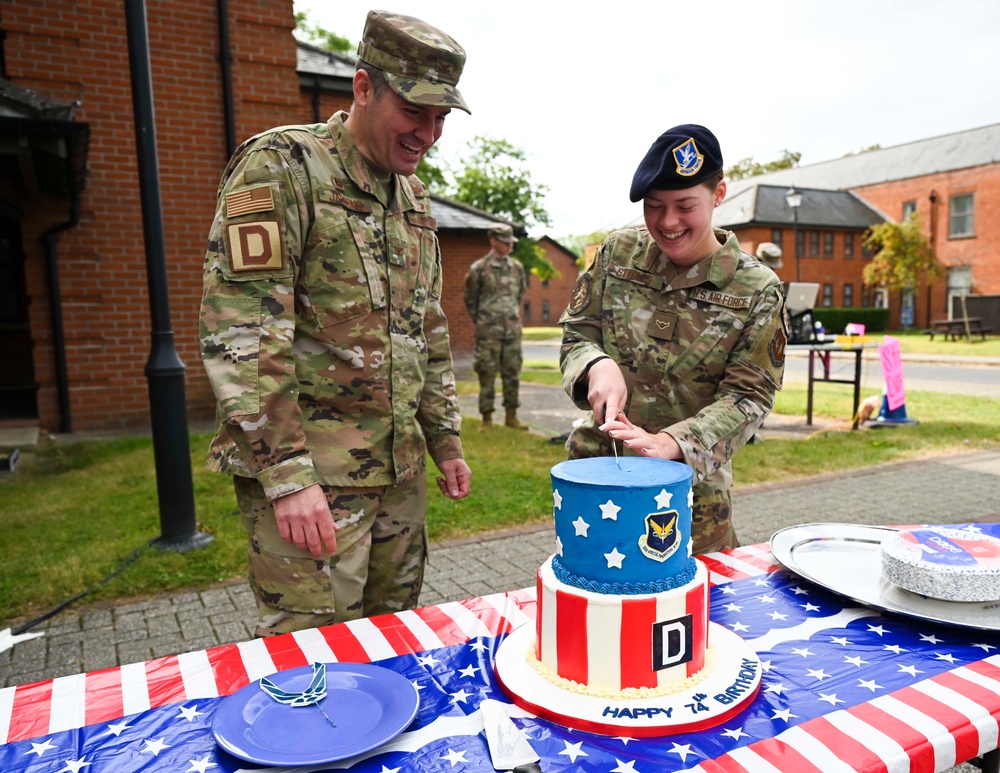 RAF Mildenhall celebrates U.S. Air Force's 74th Birthday