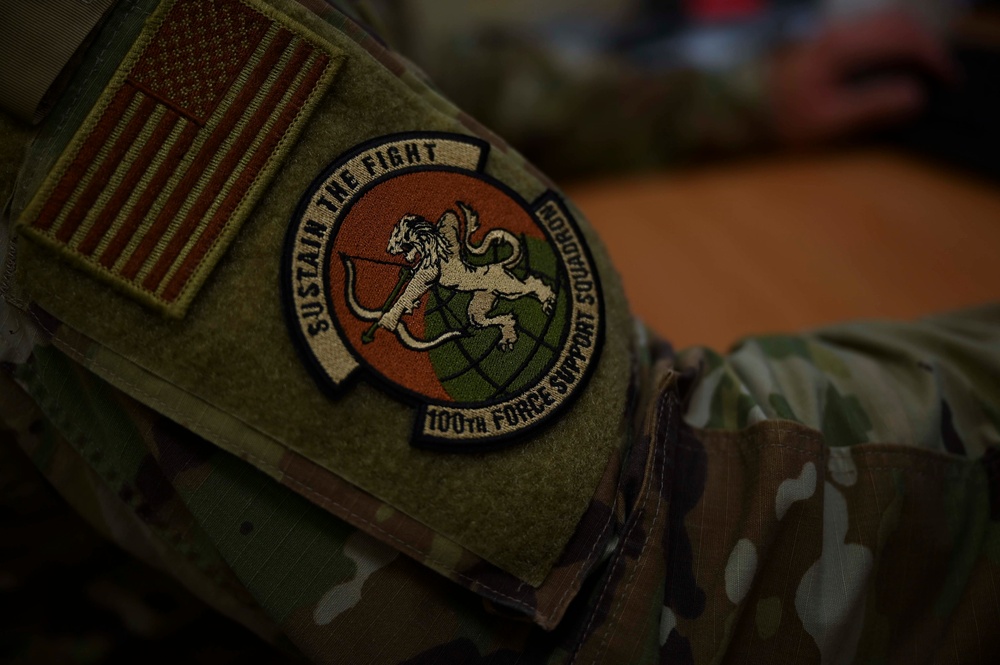 100th Force Support Squadron at Royal Air Force Mildenhall
