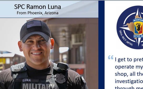 KFOR 29 RC-E Soldier Spotlights