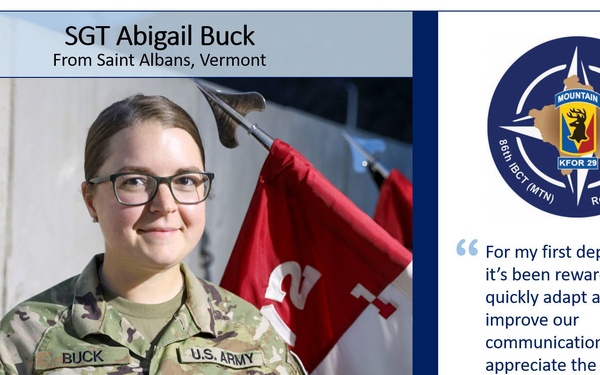 KFOR 29 RC-E Soldier Spotlights