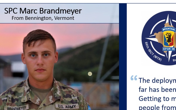 KFOR 29 RC-E Soldier Spotlights