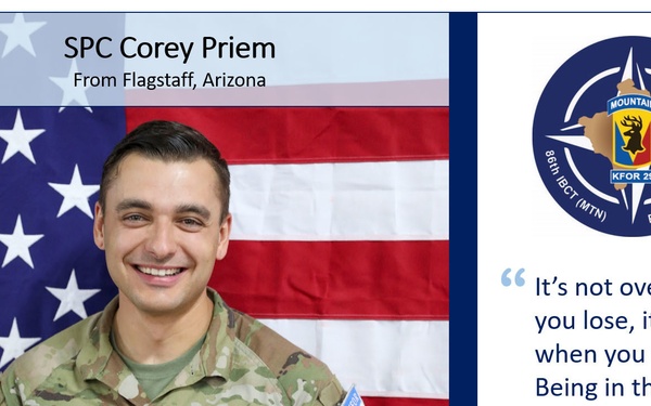 KFOR 29 RC-E Soldier Spotlights