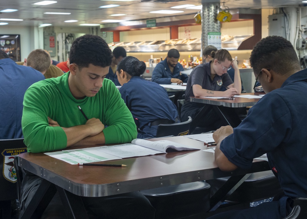 USS ESSEX Underway Operations