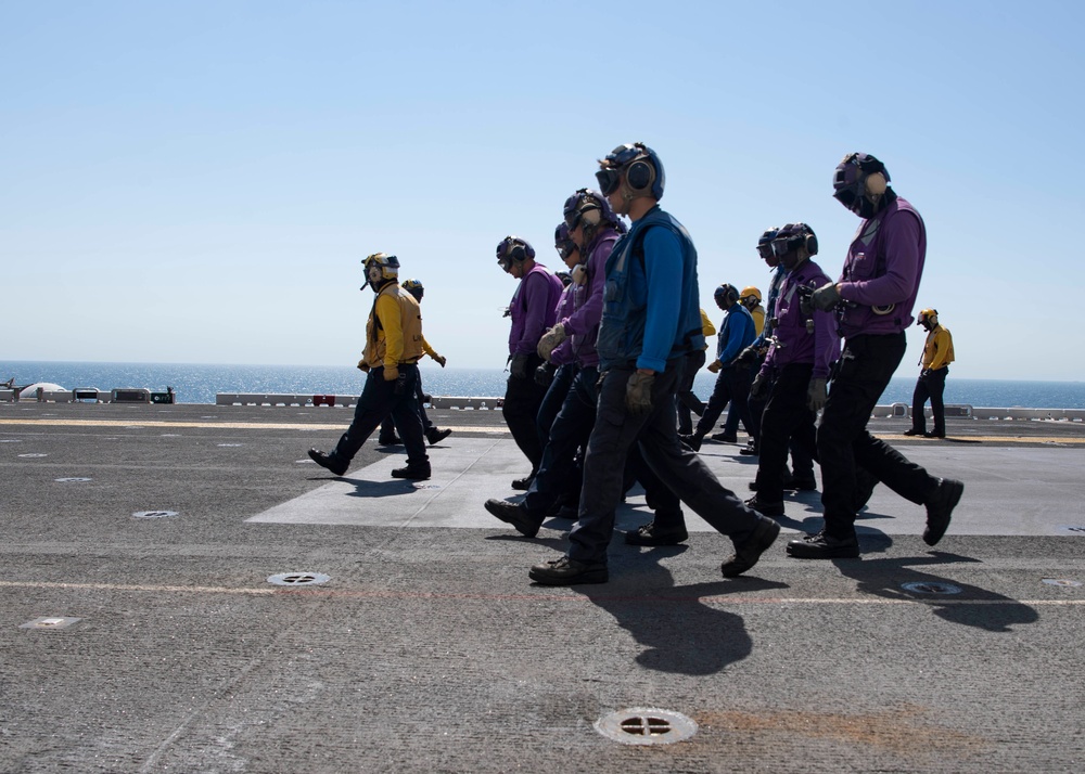 USS ESSEX Underway Operations