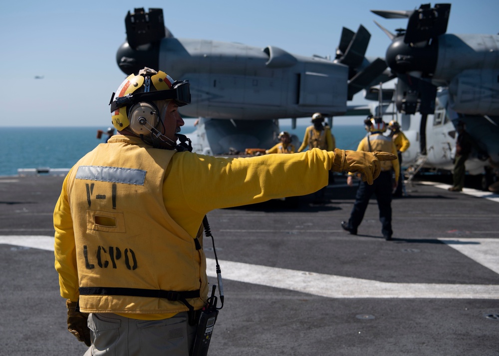 USS ESSEX Underway Operations