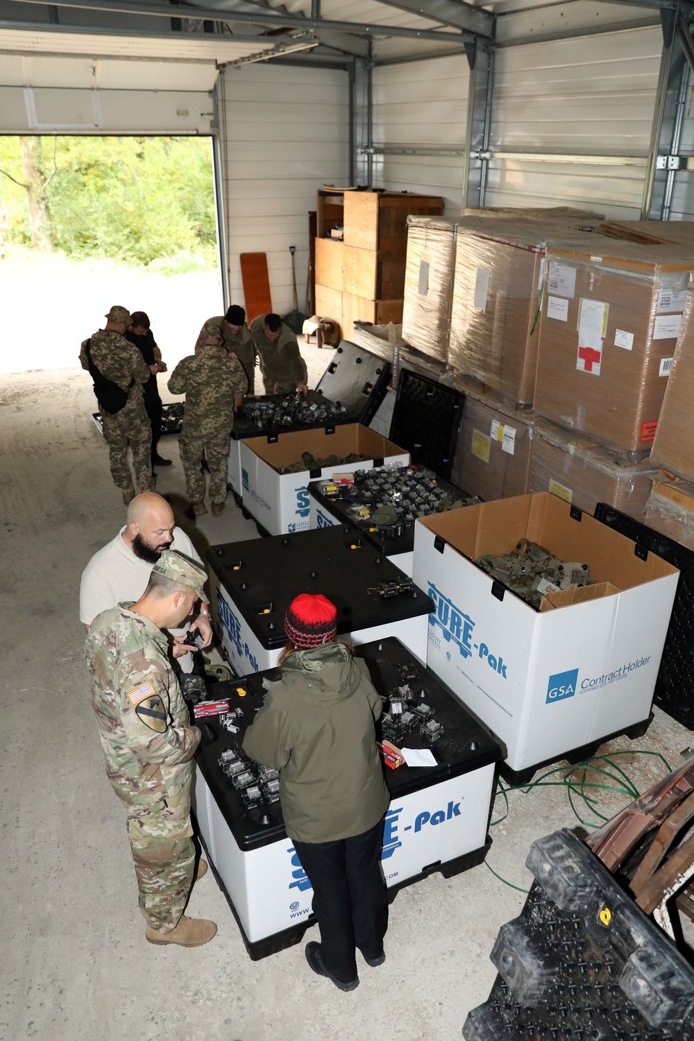 Soldiers field prep for Ukrainian-American exercise