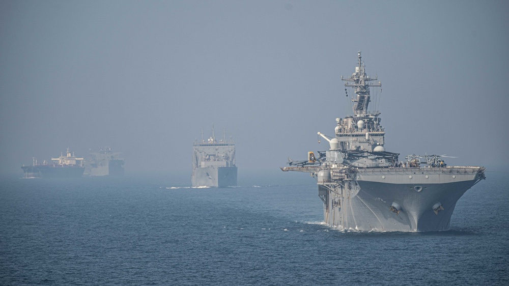 USS Essex Transits the Strait of Hormuz