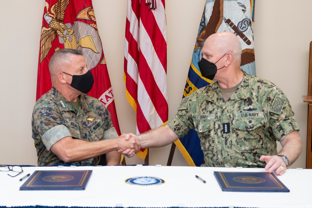 Naval Integration Campaign Plan Signing