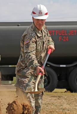 Fuel storage project breaks ground at Tulsa ANG Base