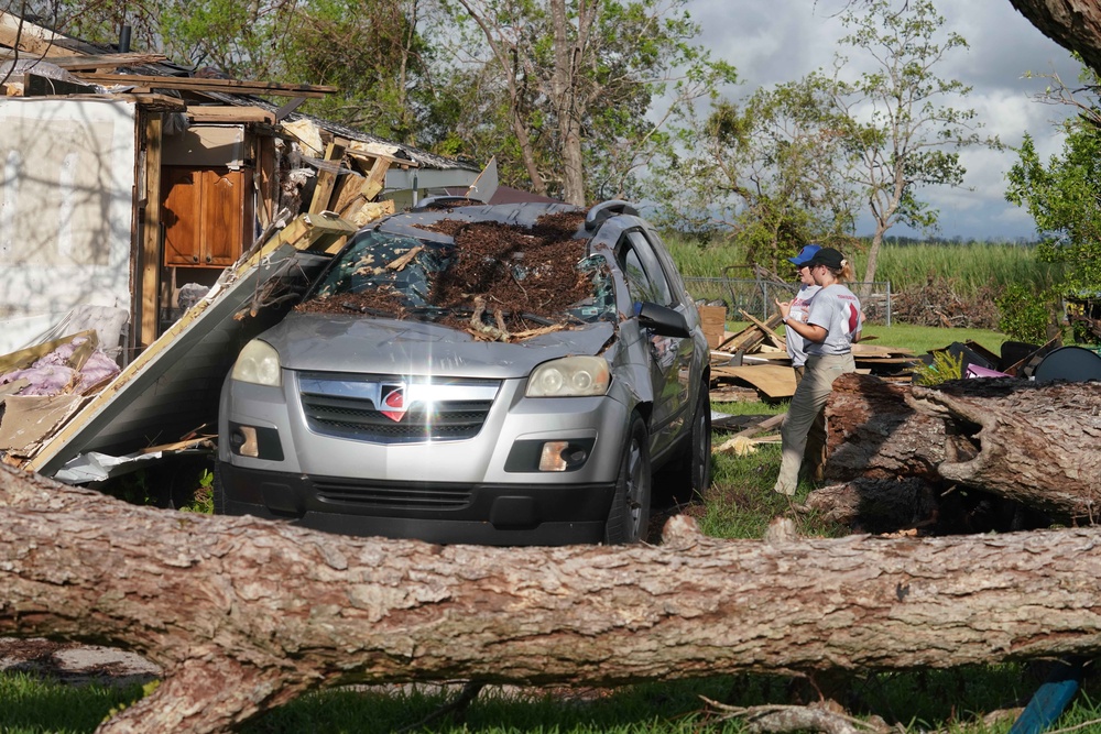Hurricane Ida: Team Rubicon Hahnville, La. - St. Charles Parish