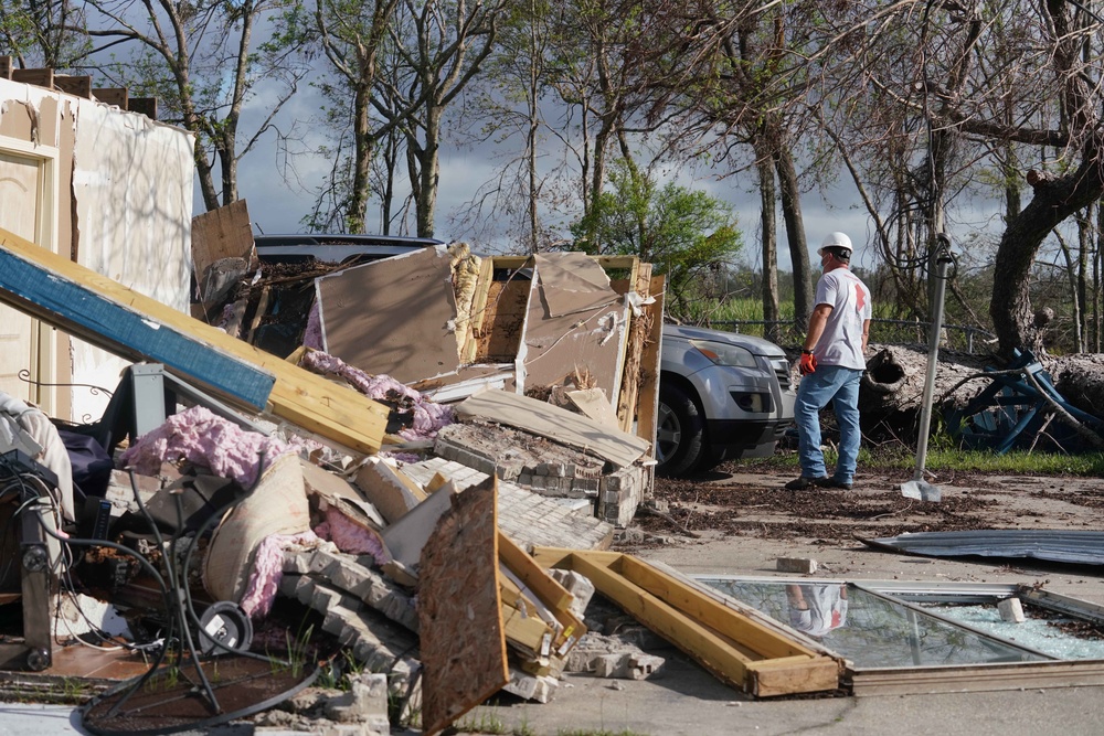 Hurricane Ida: Team Rubicon Hahnville, La. - St. Charles Parish