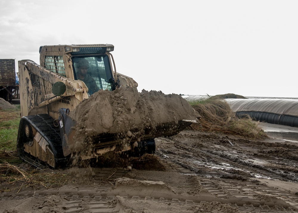 Naval Mobile Construction Battalion 133 supports Hurricane Ida Relief Efforts