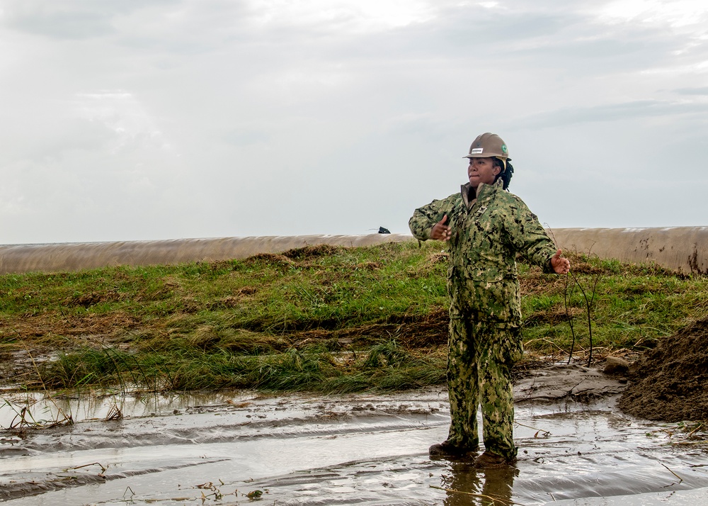 Naval Mobile Construction Battalion 133 supports Hurricane Ida Relief Efforts