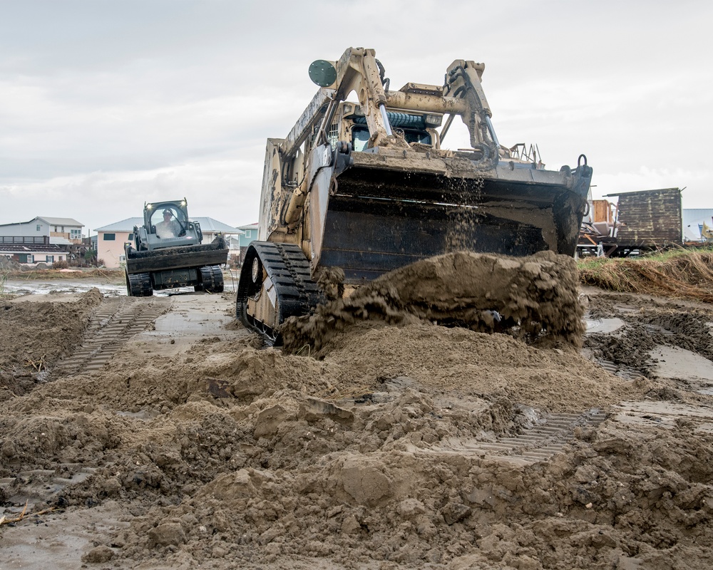 Naval Mobile Construction Battalion 133 supports Hurricane Ida Relief Efforts