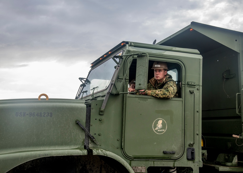 Naval Mobile Construction Battalion 133 supports Hurricane Ida Relief Efforts