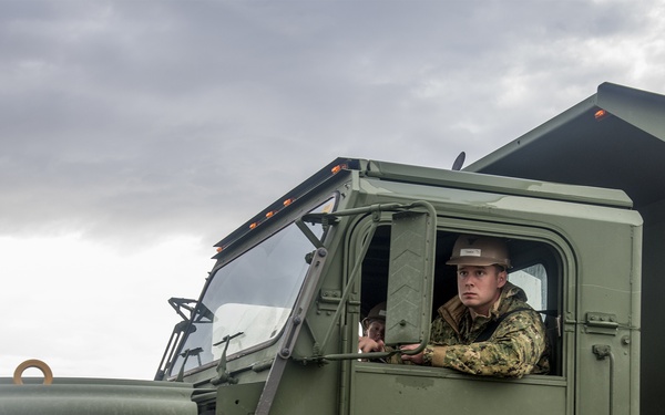 Naval Mobile Construction Battalion 133 supports Hurricane Ida Relief Efforts