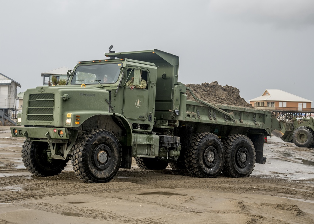 Naval Mobile Construction Battalion 133 supports Hurricane Ida Relief Efforts