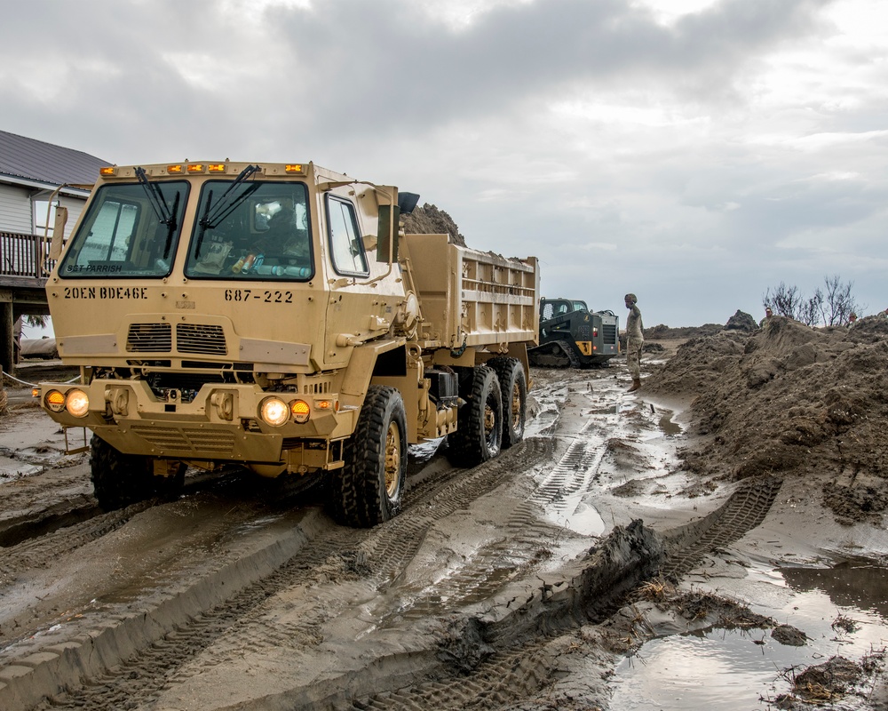 Naval Mobile Construction Battalion 133 supports Hurricane Ida Relief Efforts