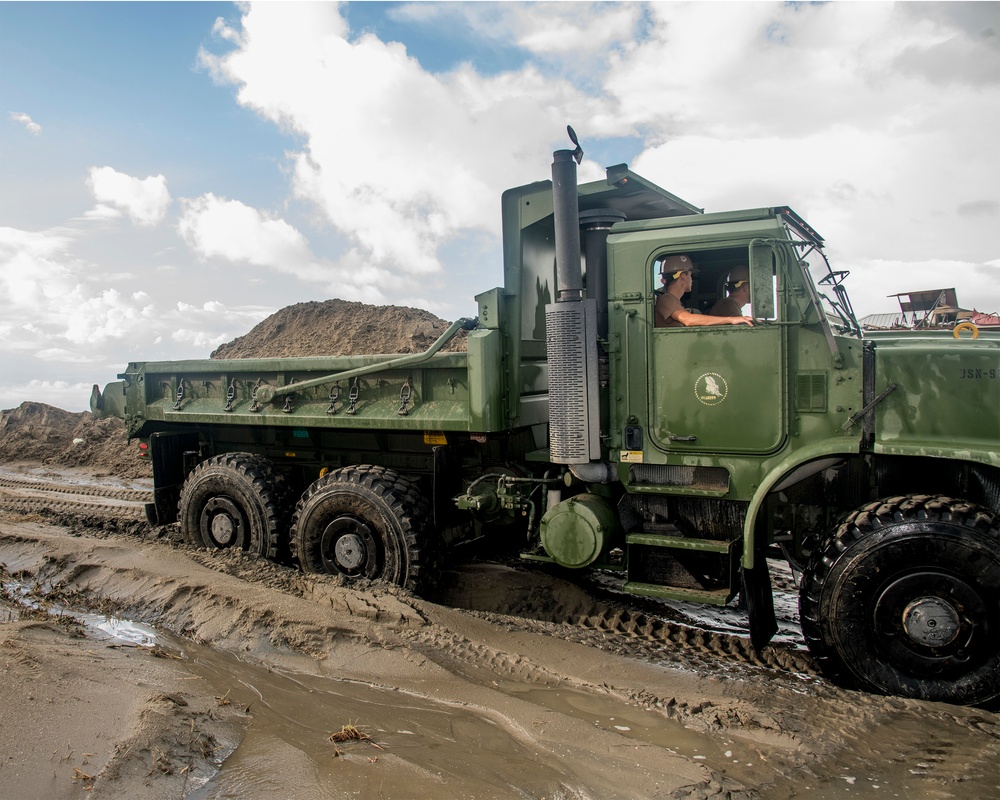 Naval Mobile Construction Battalion 133 supports Hurricane Ida Relief Efforts