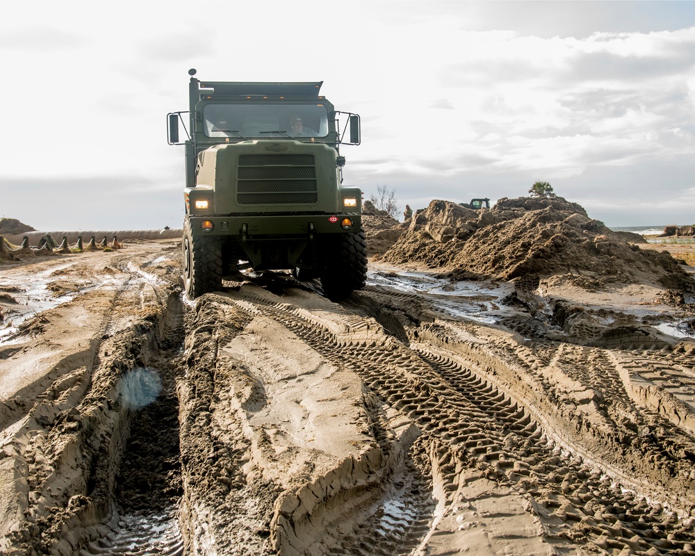 Naval Mobile Construction Battalion 133 supports Hurricane Ida Relief Efforts