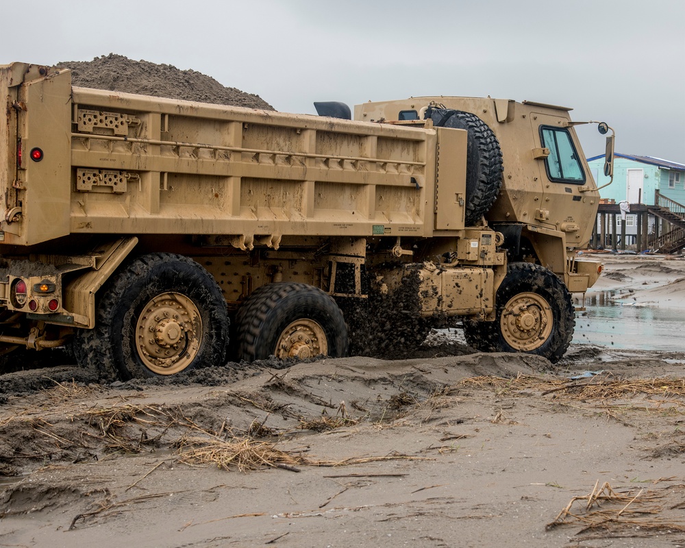 Naval Mobile Construction Battalion 133 supports Hurricane Ida Relief Efforts