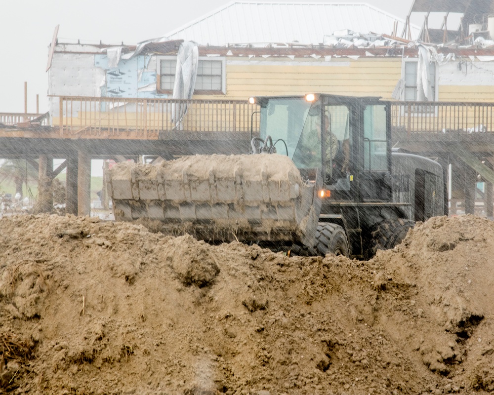 Naval Mobile Construction Battalion 133 supports Hurricane Ida Relief Efforts