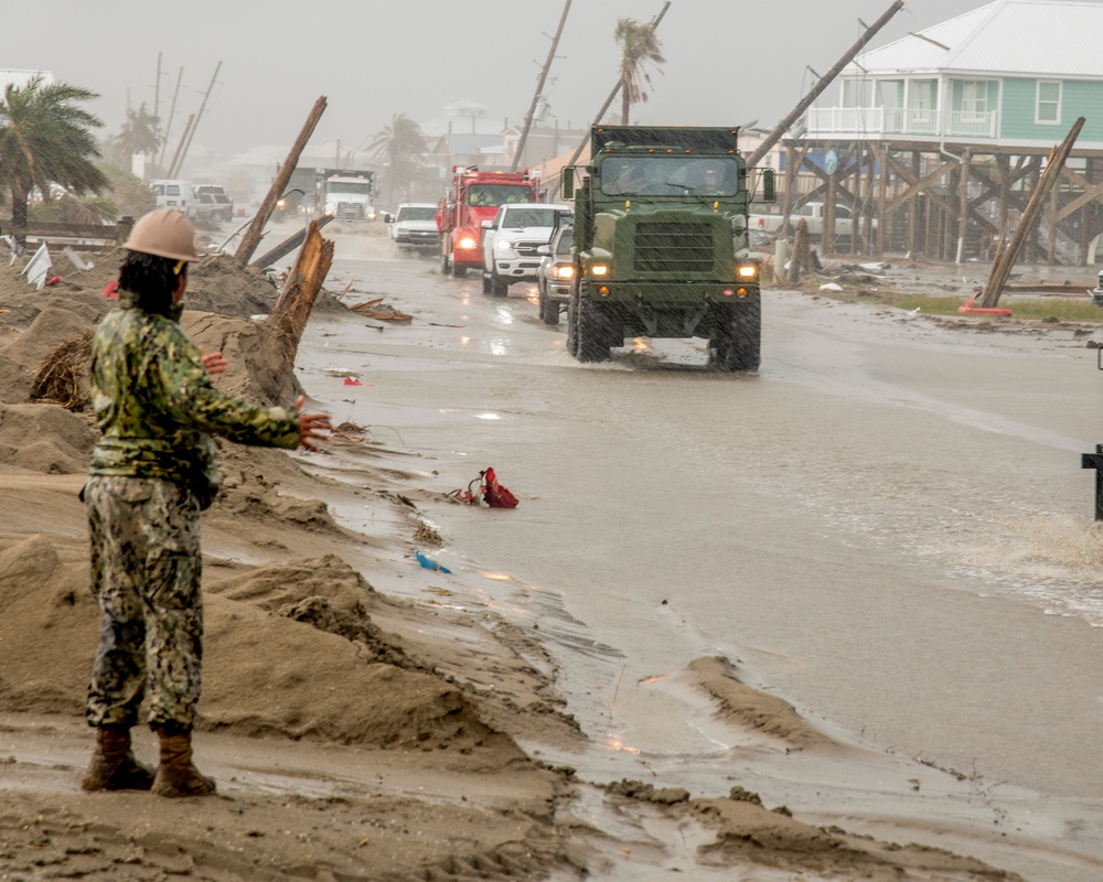 Naval Mobile Construction Battalion 133 supports Hurricane Ida Relief Efforts