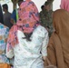 Afghan guests hold a class to Speak English and learn American culture.