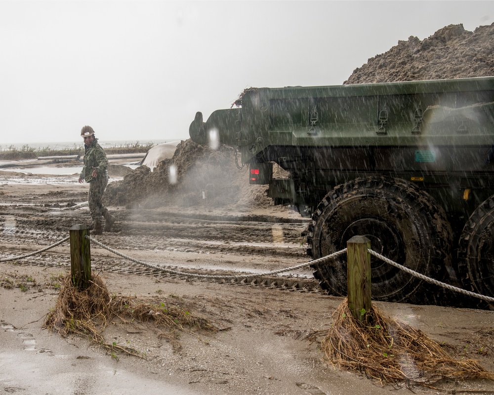 Naval Mobile Construction Battalion 133 supports Hurricane Ida Relief Efforts