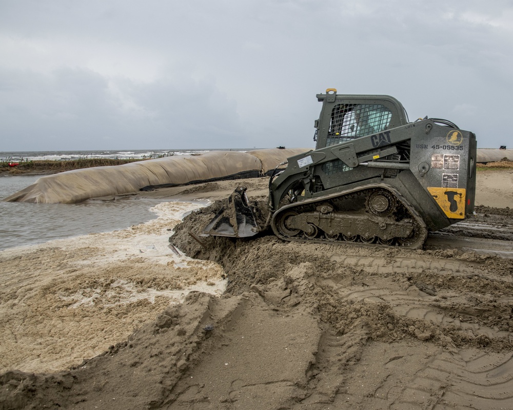 Naval Mobile Construction Battalion 133 supports Hurricane Ida Relief Efforts