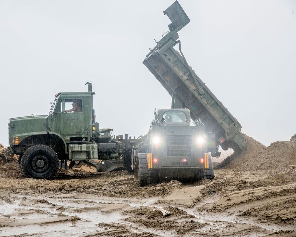 Naval Mobile Construction Battalion 133 supports Hurricane Ida Relief Efforts