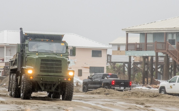 Naval Mobile Construction Battalion 133 supports Hurricane Ida Relief Efforts