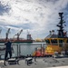 USS Billings Sailors Prepare the Ship to Pull into Ponce, Puerto Rico