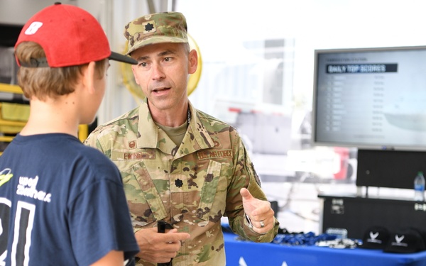 Air Force Recruits During Race Weekend At Bristol