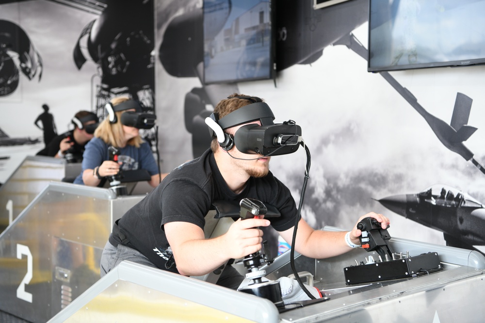 Air Force Recruits During Race Weekend At Bristol