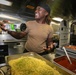 USS Sioux City Culinary Specialist Prepares for Pizza and Wings Night