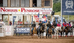 Carson wrangles up fun at rodeo