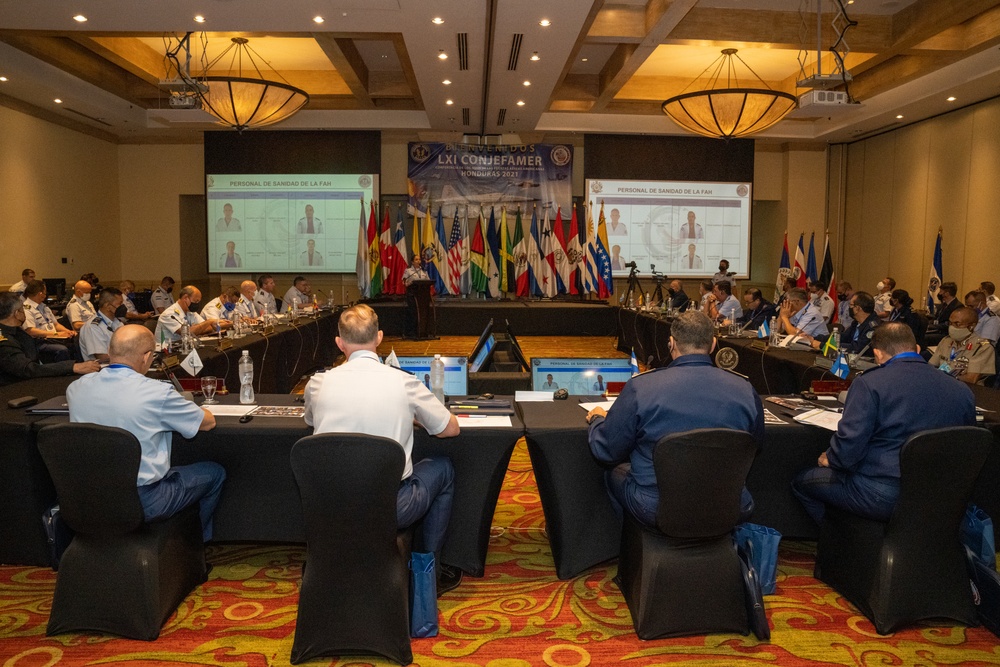 Air Chiefs from across the Western Hemisphere convene in Honduras to promote cooperation during CONJEFAMER 2021