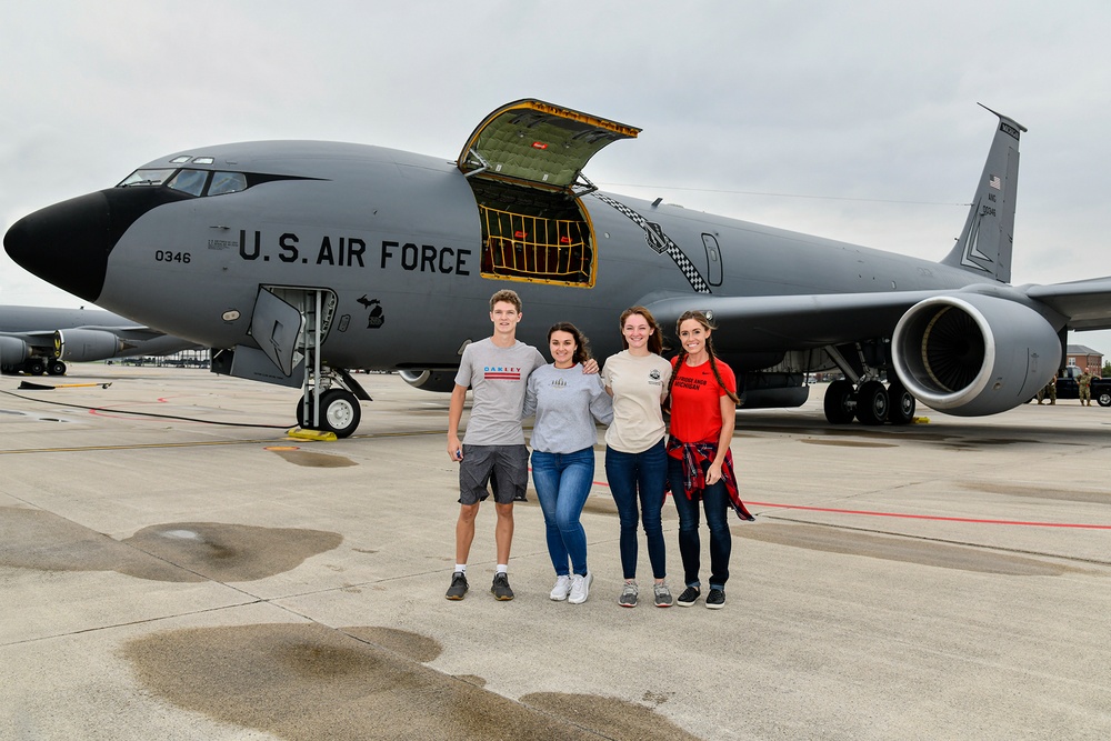 Future In-flight Refueling Specialist for the 171st Air Refueling Squadron