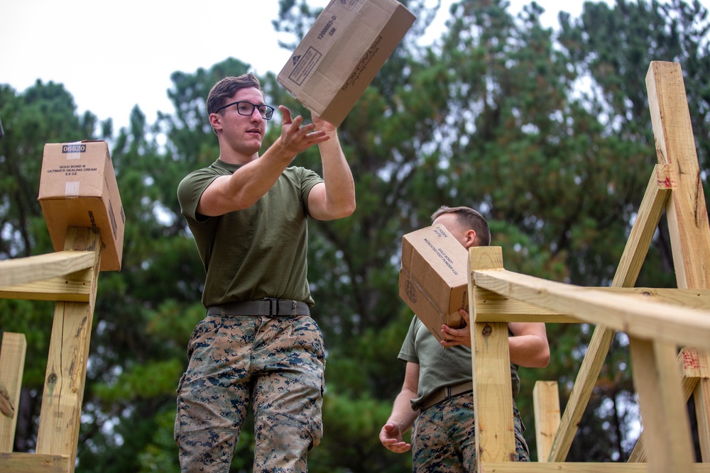 DVIDS Images 26th MEU Marines Assist in Stocking an Exchange on