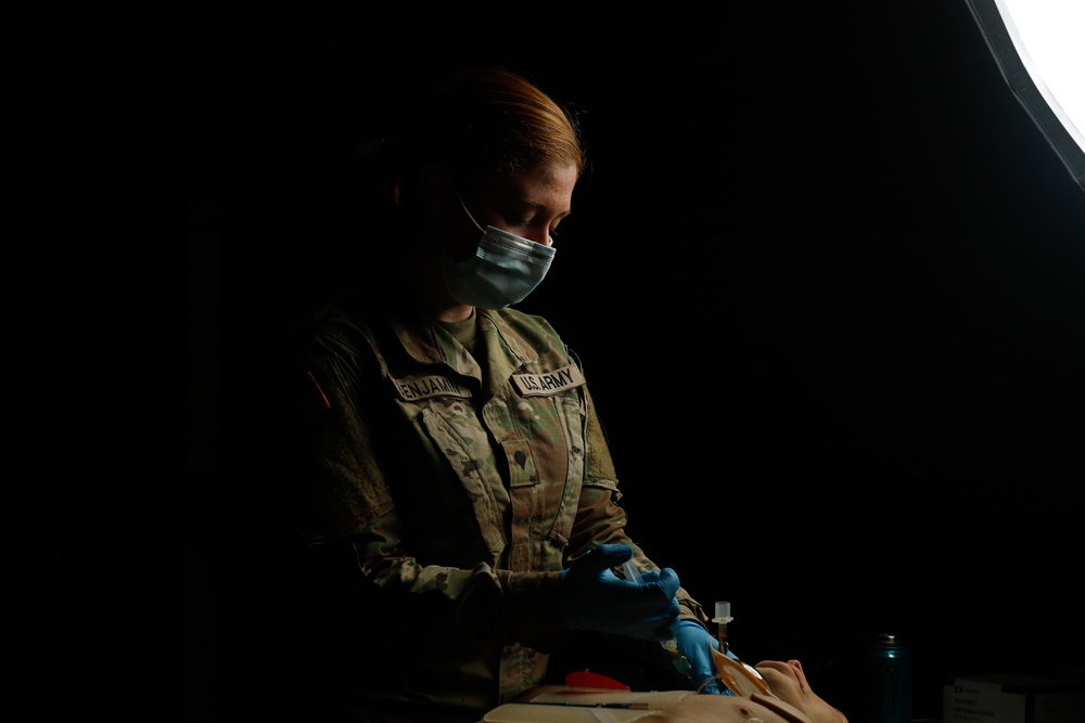 Fort Bragg-based medics hone their skills during week-long training