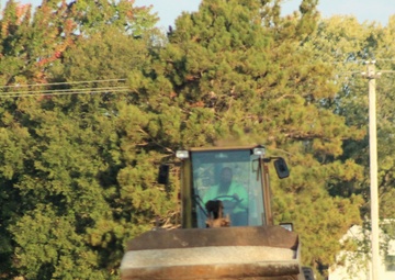 Fort McCoy DPW personnel at work