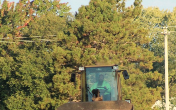 Fort McCoy DPW personnel at work