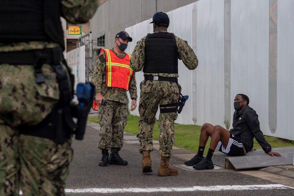 USS America Conducts Antiterrorism Force Protection Drill