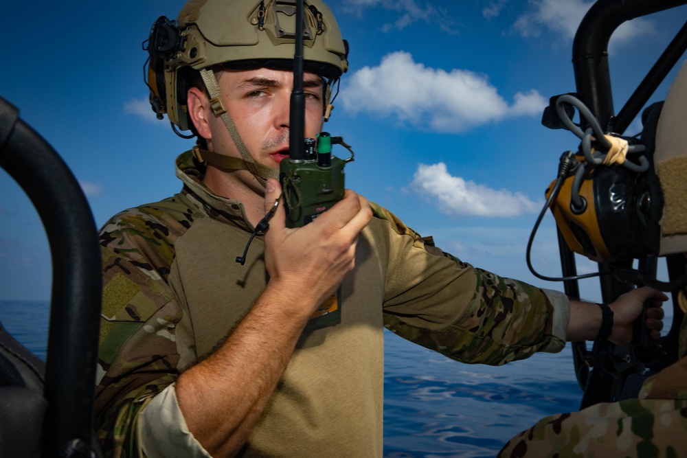 USS Sioux City's Embarked Coast Guard Det Conduct a Surface Use of Force Exercise